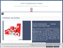 Tablet Screenshot of goralewski.org